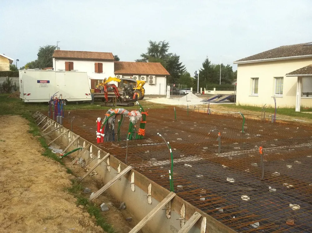 travaux de terrassement